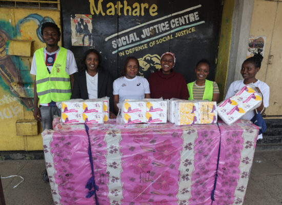 Beyond Zero Donates Essential Supplies to Flood Victims in Mathare.