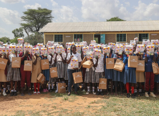 Beyond Zero Initiative Distributes Dignity Packs and Promotes Menstrual Hygiene.