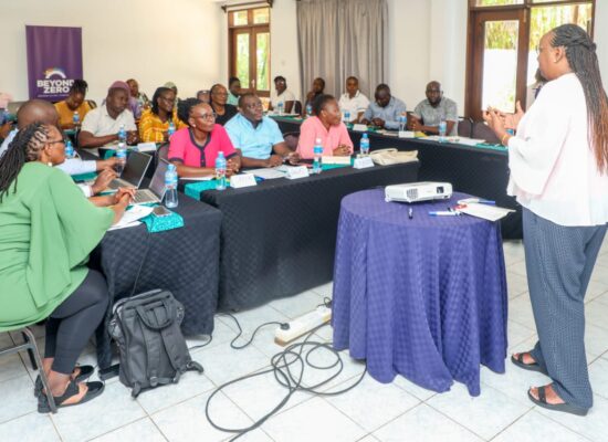 Training of Trainers of Trainers on cervical cancer ‘screen & treat’ in Kilifi County