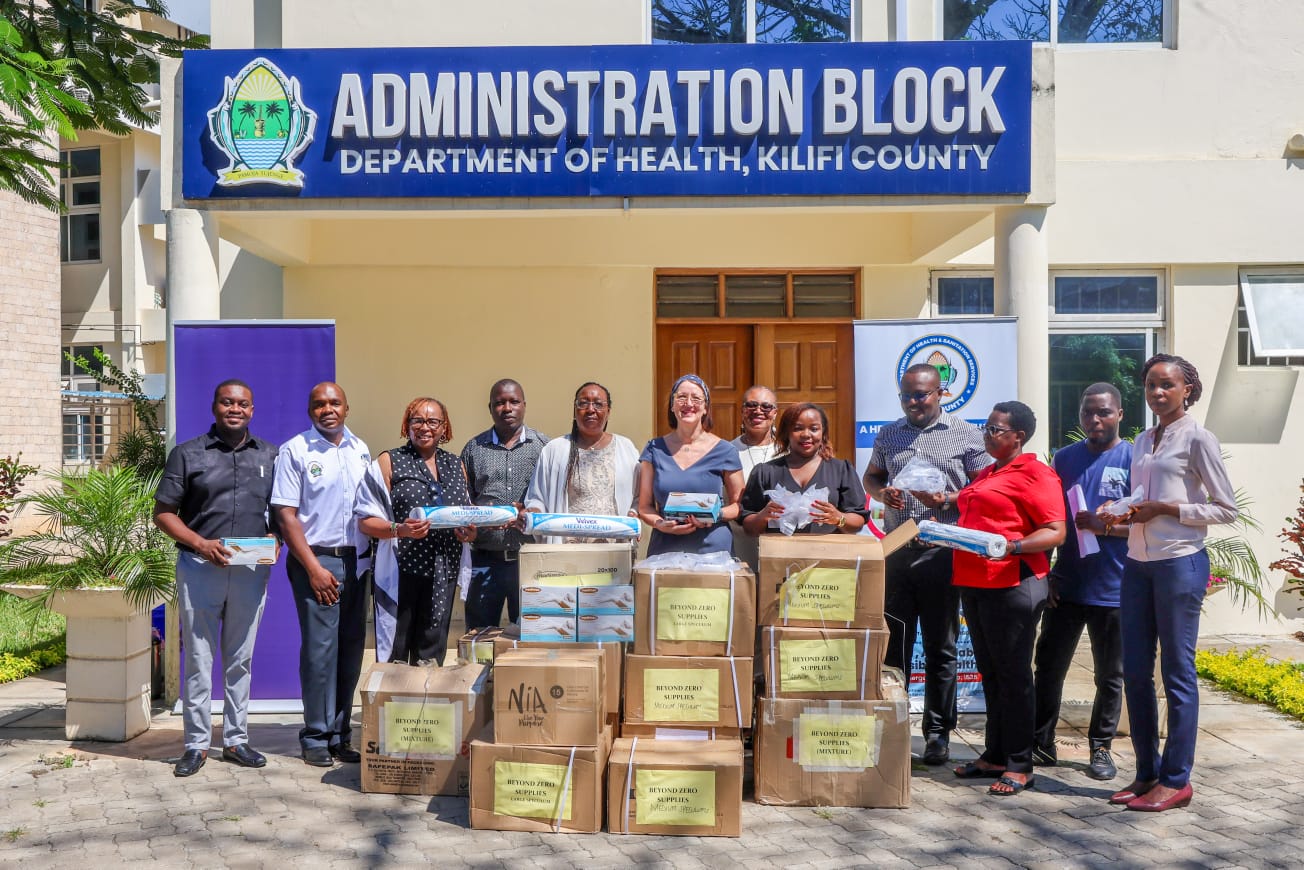 Launch of cervical cancer prevention project in Kilifi County